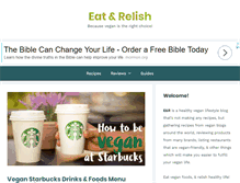 Tablet Screenshot of eatandrelish.com